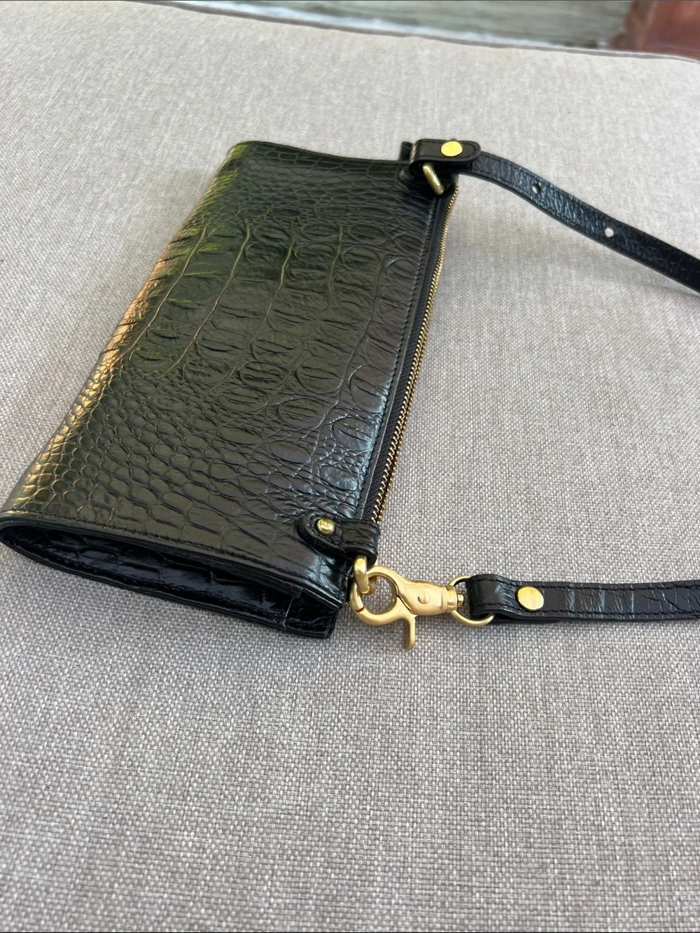 Brahmin sleek wristlet
